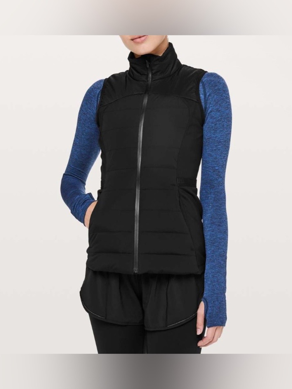 LULULEMON Down For It All Black Puffer Down Vest